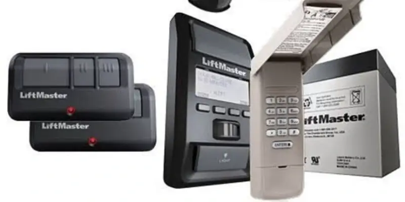 garage door opener keypad