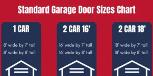 garage door size